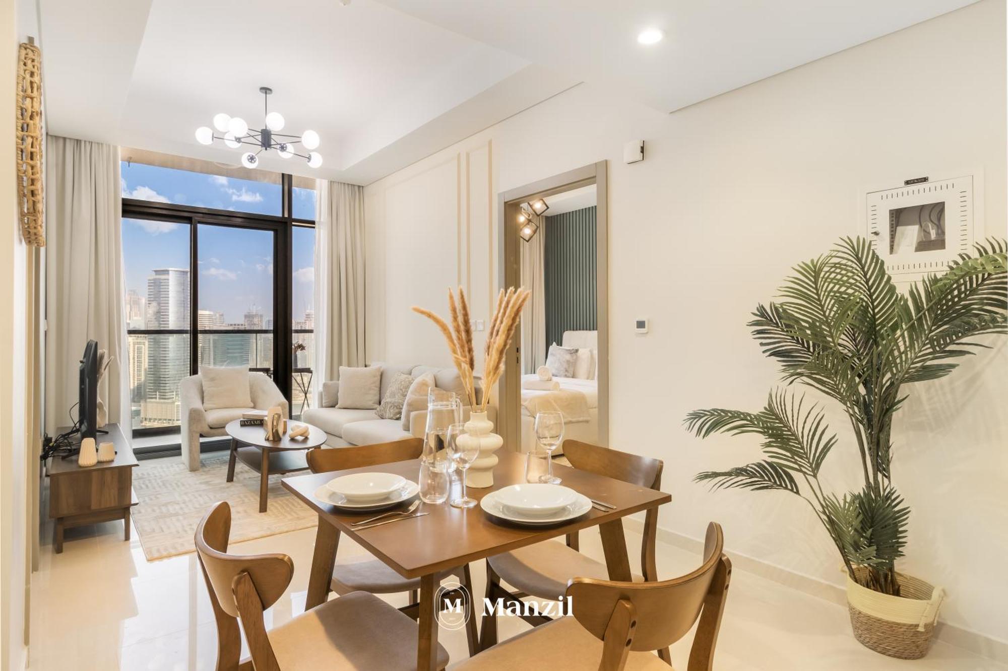 Apartment Manzil - 2br In Business Bay With Canal Views Dubai